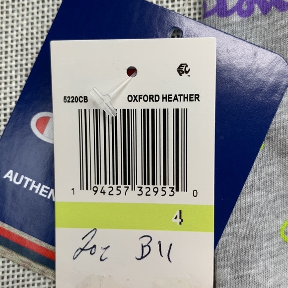 CHAMPION Little Boys All Over Print Multi Color Script T-shirts Size 4 - Picture 7 of 8